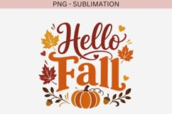 Autumn phrase png design for T-shirts Product Image 2