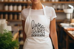Love is the secret ingredient SVG Product Image 2