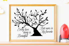 Love story Valentines Day SVG Product Image 1