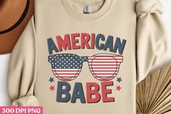 American Babe PNG, 4th Of July Sublimation PNG Product Image 2
