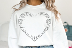 Fall Heart Svg | Thanksgiving Svg | Shirt Svg Product Image 1