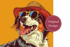 Summer Dog Tumbler Wrap Design, Dog In Sunglasses Tumbler Product Image 2