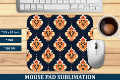 Ikat Pattern Mouse Pad | Mouse Pad Sublimation Product Image 1