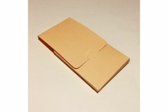 Card holder template, card case, card wallet, card box, SVG Product Image 3