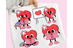 Heart Reading PNG, valentines day PNG, Heart PNG, Love PNG Product Image 3