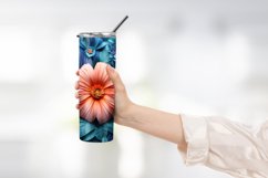 Flower Tumbler Wrap Design Product Image 2