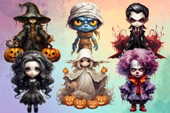 Halloween Costume Sublimation Clipart Bundle, Halloween PNG Product Image 3