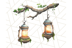 Vintage Steampunk Forest Animal PNG Clipart for Sublimation Product Image 2