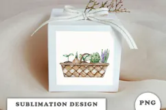 Watercolor Garden sublimation PNG Product Image 2
