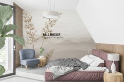 Wall mockup - Interior mockup - Wallpaper mockup Product Image 5