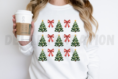 Christmas Tree &amp; Bow PNG Design Product Image 2