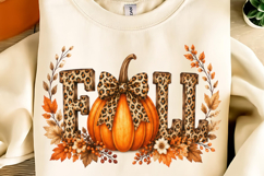 Coquette Patchwork Fall Pumpkin PNG, Trending Halloween PNG Product Image 3