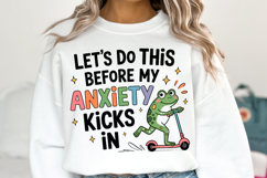 Anxiety kicks in Svg | Svg Cut File | Shirt Svg Product Image 1