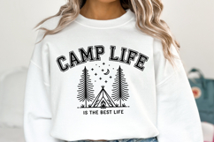 Camp Life svg | Svg Files for Cricut | Shirt Svg Product Image 1