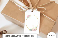 Watercolor White Swan with gold frame png Product Image 2