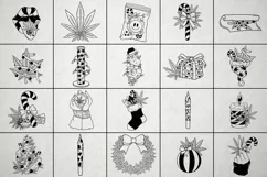 Christmas Cannabis SVG/PNG file, Weed Christmas svg Product Image 2