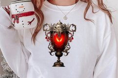 Gothic Christmas Clipart Sublimation, Gothic Christmas Product Image 2