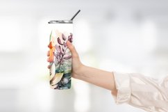 Spring floral tumbler wrap sublimation Product Image 2