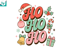 Retro Christmas Sublimation, Trending Christmas PNG, Santa Product Image 5