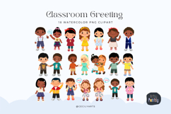 Classroom Greeting Clipart Bundle Product Image 2