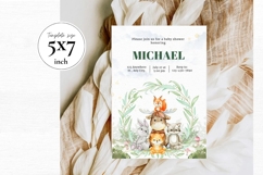Baby Shower Invitation Template 177 Product Image 2