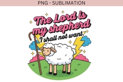 Bible verse sheep png design for T-shirts Product Image 2