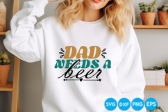 Father's day retro SVG Design Product Image 3