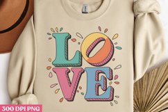 Love PNG, Pop Art Valentine Day Clipart PNG Product Image 3