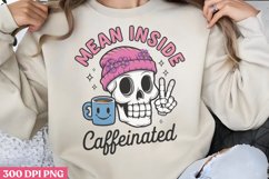 Mean inside caffeinated PNG, Iced Coffee Mental Product Image 1
