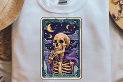 Funny Skeleton Life Tarot Card, The phiilosopher tarot card Product Image 2