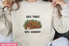 20 TIRE 50 HUNGRY PNG, Lazy Sublimation PNG Product Image 1