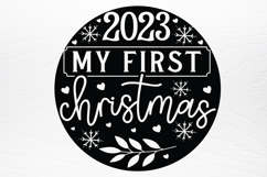 Baby&#039;s First Christma SVG Product Image 2
