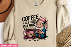 COFFEE IS A HUG IN A MUG PNG Product Image 2