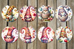 Easter gnome | 8 car coaster &amp; key chain sublimation designs Product Image 2