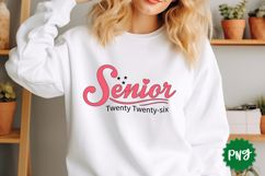Senior Twenty Twenty Six graduation PNG Sublimation Design Product Image 3