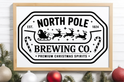 North Pole Brewing Co. Svg | Christmas svg Product Image 1