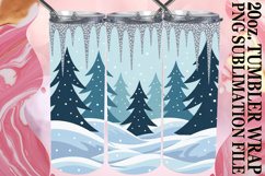 JOYFUL GIFT 20oz TUMBLER WRAP, Winter Product Image 1