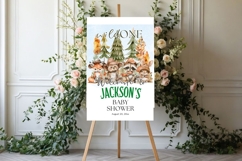 Baby Shower Welcome Sign Template 140 Product Image 2