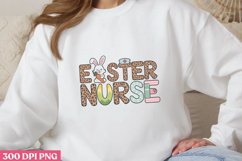Easter Nurse PNG, Retro Nurse Easter Sublimation PNG Product Image 2