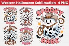 Western Halloween Sublimation PNG Product Image 1