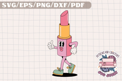 Groovy Summer Pastel Colors SVG Design Mascot Product Image 1