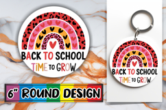 Luminous Ornaments Round Design, Back To School Product Image 1