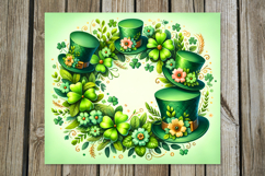St. Patrick's day clover | 4 tumbler sublimation designs P Product Image 2