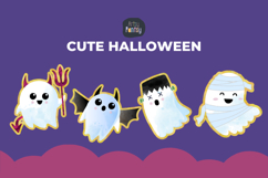 Cute Halloween Clipart Product Image 2