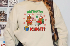 Did You Try Icing It Christmas Sublimation,Christmas Png Product Image 2