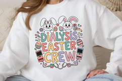 Dialysis easter crew PNG, Easter Design Sublimation PNG Product Image 2