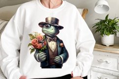 Romantic Gentleman Animal Sublimation Product Image 2
