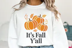 It's Fall Y'all Svg | Thanksgiving Svg | Shirt Svg Product Image 1