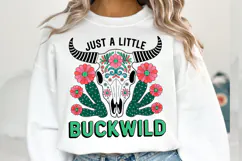 Just a little Buckwild Svg | Svg File for Cricut | Shirt Svg Product Image 1