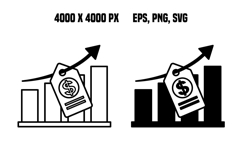 Price Increase Icons Product Image 1